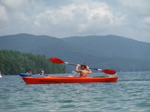 Camping/Kayaking at Devils Fork State Park